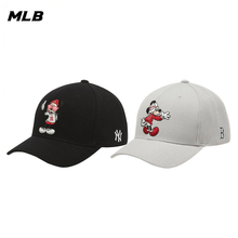 MLB男女同款鸭舌帽迪士尼米奇联名款运动休闲情侣棒球帽32CPKA011