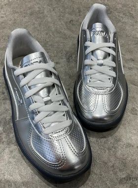 25新款PUMA彪马板鞋女子复古亮面T头鞋厚底耐磨运动休闲鞋400450