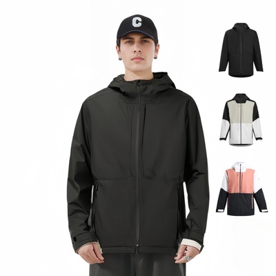 UA安德玛男连帽冲锋衣运动夹克