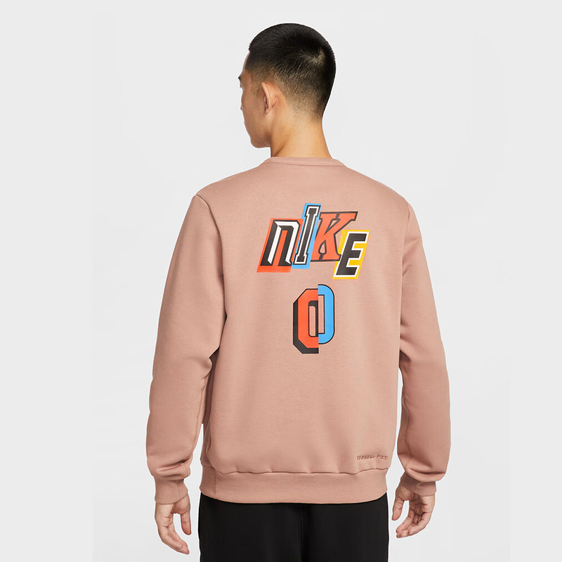 Nike耐克男子加绒圆领运动卫衣