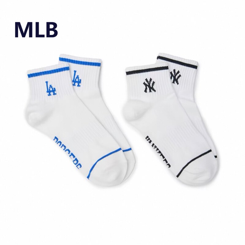 MLB情侣袜子男女运动休闲短袜
