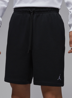 Jordan25新款Nike耐克男子短裤AJ刺绣法式毛圈针织运动裤FV7288