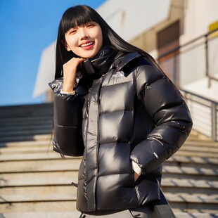 25新款TheNorthFace北面羽绒服女户外防泼水鹅绒保暖棉羽外套8ED5
