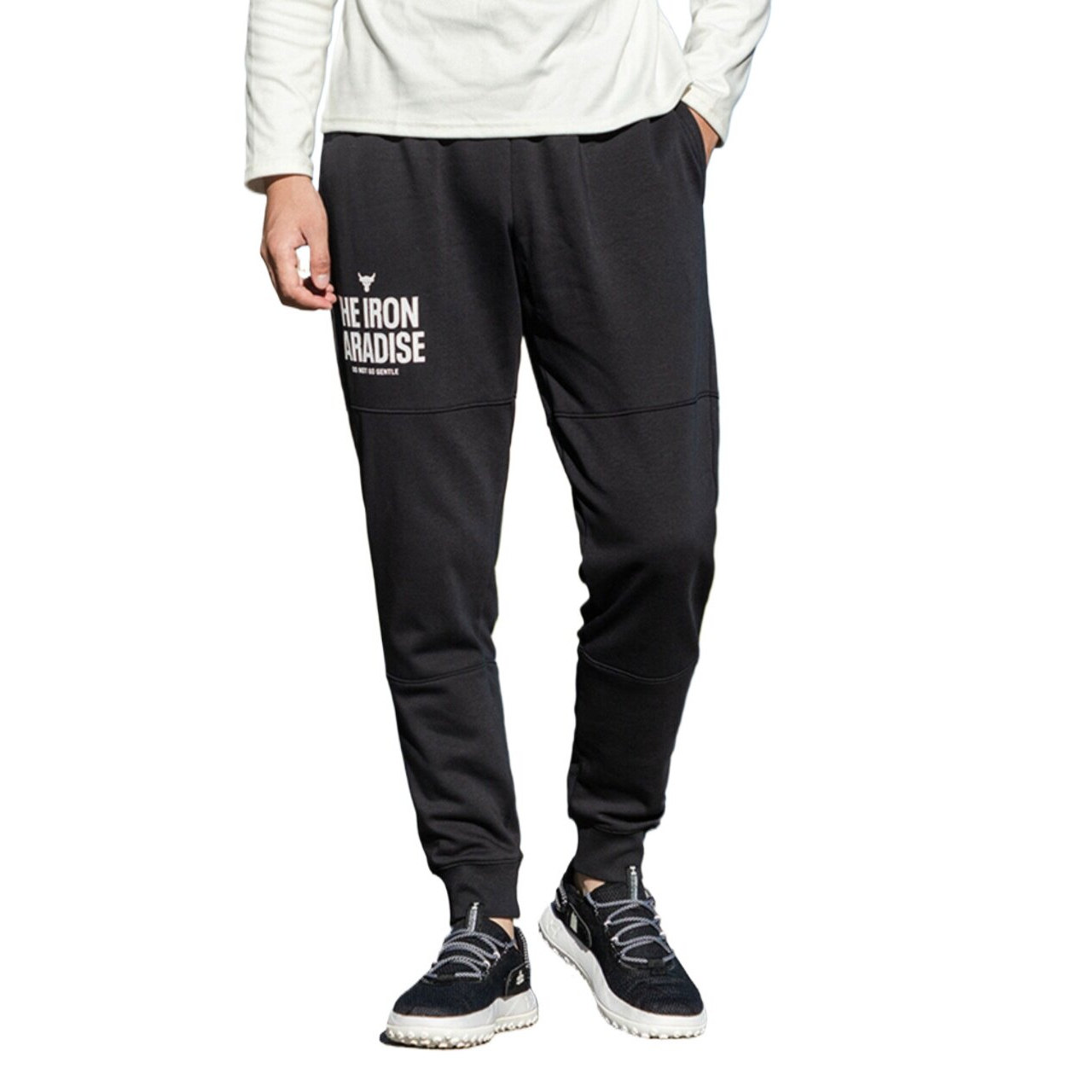 特价UA安德玛运动裤男子抓绒休闲宽松束脚裤训练运动长裤1380108