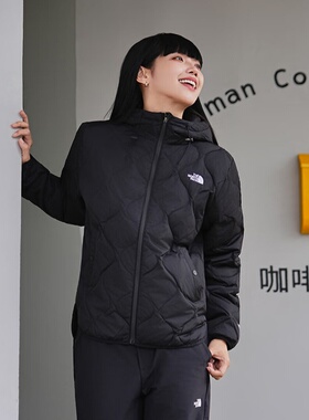 25新款TheNorthFace北面羽绒服女户外防泼水鹅绒保暖棉羽外套8GKK