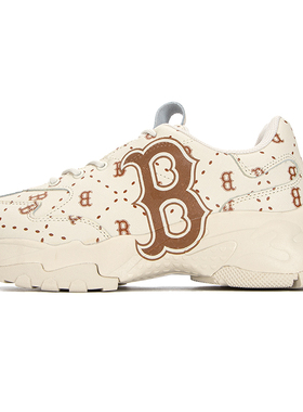 MLB男女同款休闲鞋老花厚底增高老爹鞋时尚户外休闲运动3ASHMS13N