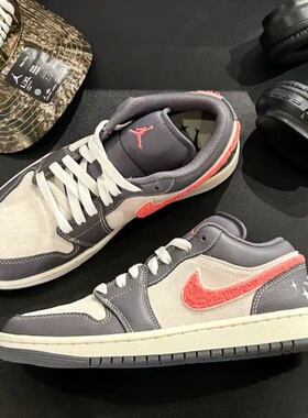 25新款Jordan耐克乔丹运动鞋女子AJ复古篮球鞋低帮休闲板鞋IM6565