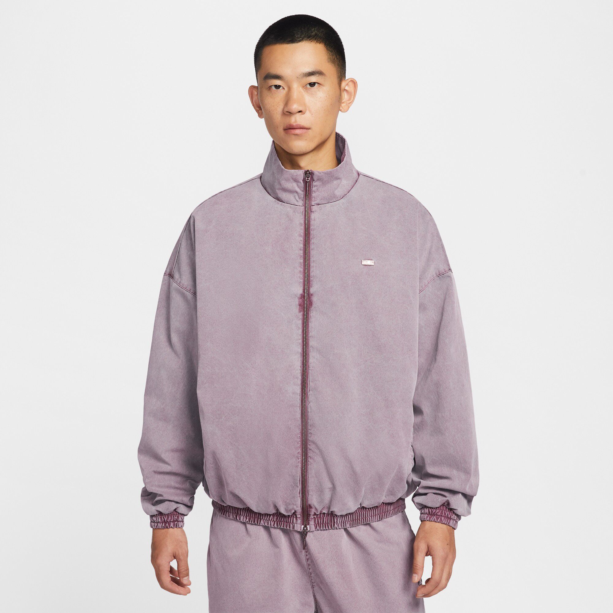 Nike耐克德文布克男做旧立领夹克