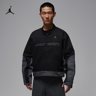 Jordan男子赛车夹棉立领外套