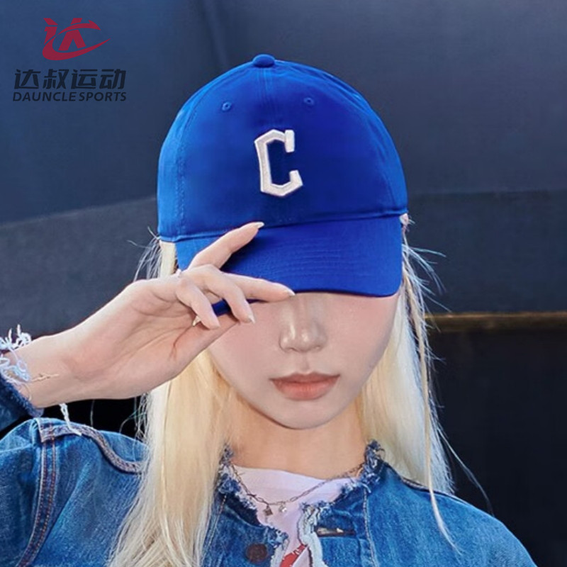 MLB情侣棒球帽男女NY刺绣大标鸭舌帽运动硬顶遮阳休闲帽3ACP0802N