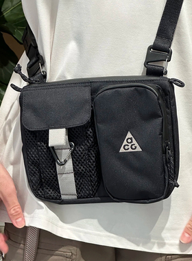 25新款Nike耐克情侣斜挎包男女ACG户外系列单肩包运动包HJ8180