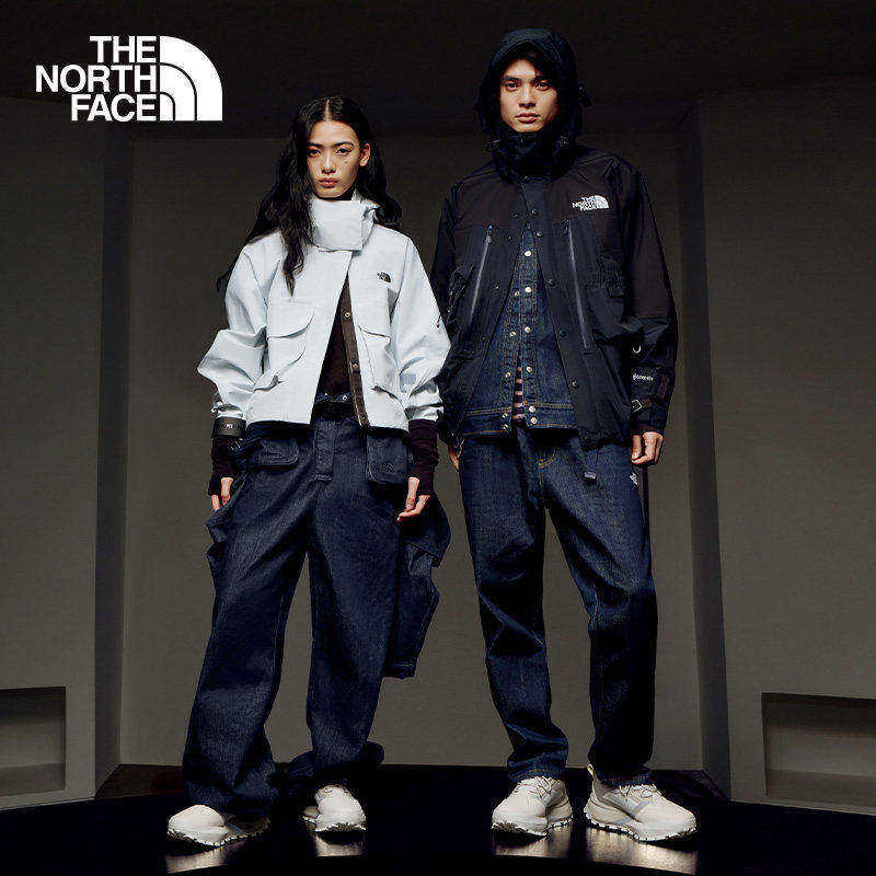 26新款TheNorthFace北面户外女子牛仔套装UE休闲可拆卸连衣裤8F4Y