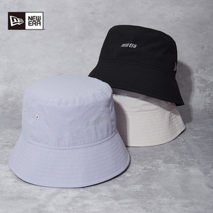 25新款NewEra纽亦华渔夫帽男女字母印花防晒盆帽运动帽14529027