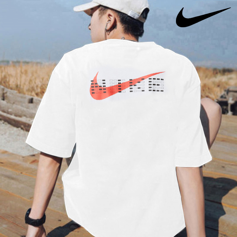 24新款Nike耐克短袖男子口袋满分考试全对宽松纯棉运动T恤HF6594