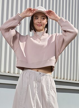 Jordan乔丹运动卫衣女加绒套头衫