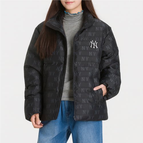 MLB情侣羽绒服男女棉羽外套