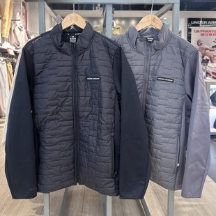 24年新款 Pro高尔夫立领运动夹克1385829 UA安德玛男子外套Drive