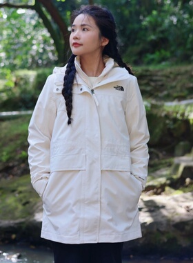 25新款TheNorthFace北面冲锋衣女户外防水羽绒三合一保暖外套8ED6