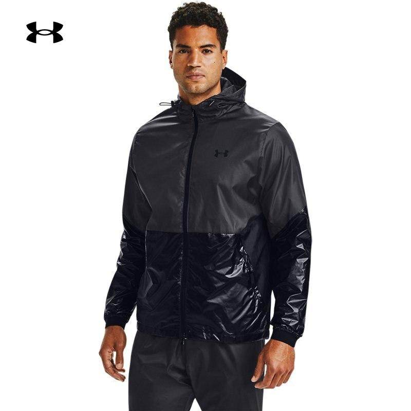 UA男防泼水防风皮肤衣运动外套