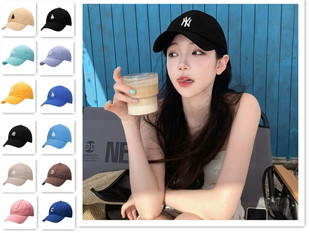 MLB男女同款 棒球帽情侣运动休闲鸭舌帽刺绣标防晒遮阳帽3ACP7701N