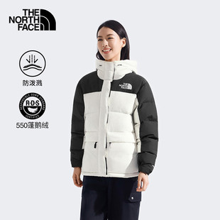 TheNorthFace北面ICON羽绒服女户外喜马拉雅鹅绒保暖棉服外套4R2W