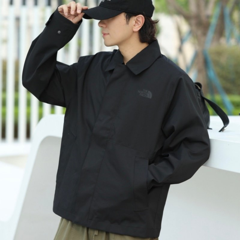 25新款TheNorthFace北面外套男防泼水二合一马甲背心运动夹克8DTU