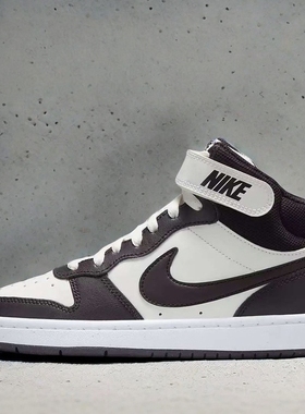 25新款NIKE耐克板鞋男女童COURT BOROUGH耐磨中帮运动鞋CD7782