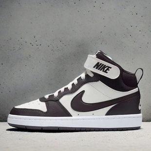 25新款NIKE耐克板鞋男女童COURT BOROUGH耐磨中帮运动鞋CD7782