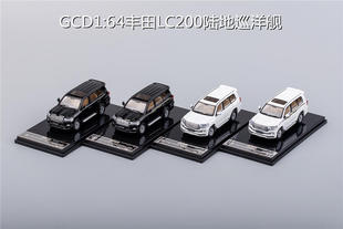 GCD1:64丰田LC200兰德酷路泽Land Cruiser陆地巡洋舰合金模型玩具