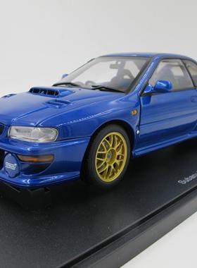 现货AUTOART奥拓1:18富士斯巴鲁22B SUBARU Impreza合金汽车模型