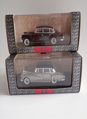 意大利RIO1:43奔驰MERCEDES ADENAUER 1951 仿真合金汽车模型4090