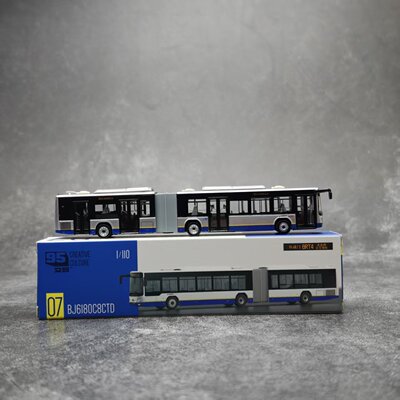 95文创1110福田BRT4合金车模