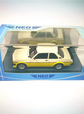 手版树脂NEO1:43 欧宝 OPEL ASCONA B I2000汽车模型成品轿车