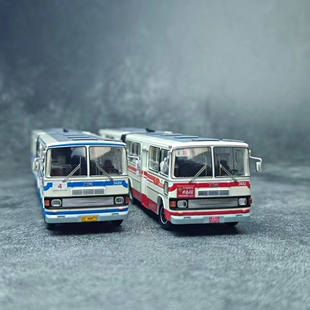 现货北京公交1:64 BK670 1路公共汽车大通道链接合金巴士汽车模型