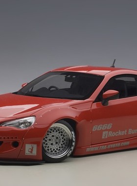 AUTOart奥拓1:18丰田火箭兔86Toyota仿真汽型车模成品ABS