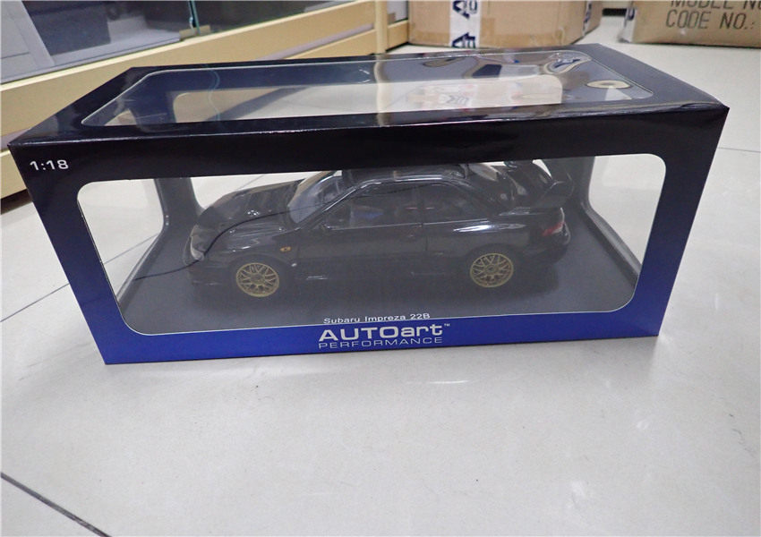autoart奥拓1:18富士斯巴鲁22b subaru impreza合金汽车模型车模