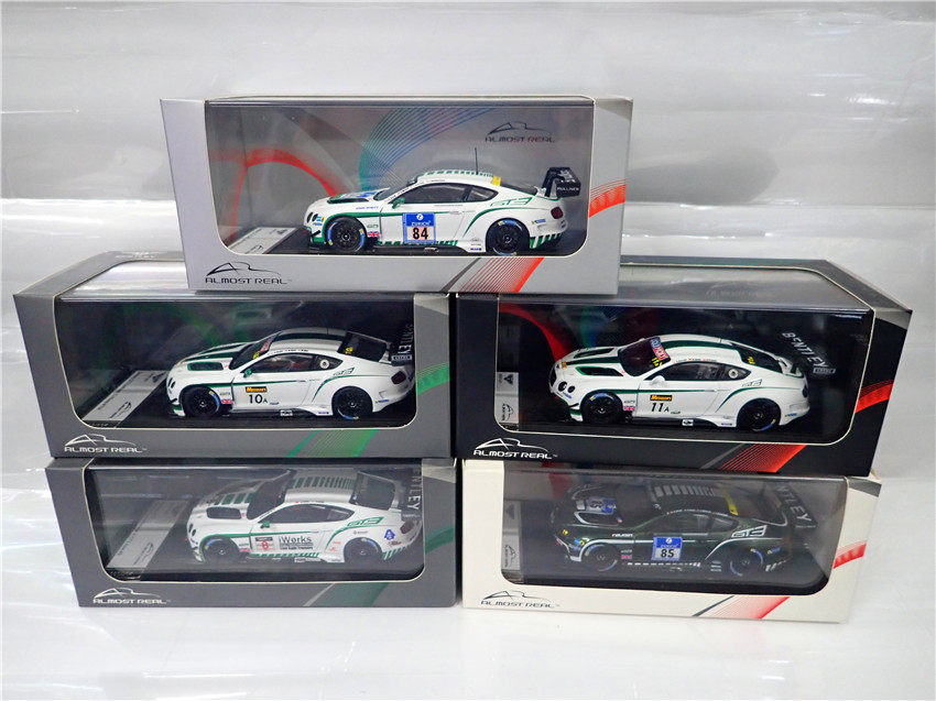 AR似真1：43宾利欧陆BENTLEY GT3合金汽车模型个人收藏展示样版车