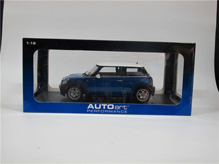 AUTOart奥拓1:18宝马迷你库珀 BMW MINI COOPER 合金汽车模型