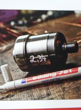 德国油漆笔补漆笔艾edding迪751(线条1-2MM) 黑白色油漆笔 涂鸦笔