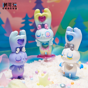 RAMEO比心兔盲盒盒蛋公仔可爱52toys二次元手办可爱礼物正版