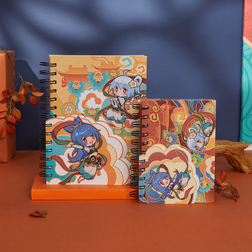 潮可玩2233敦煌伎乐天线圈本