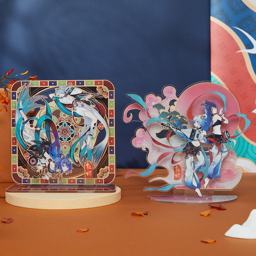 敦煌伎乐天系列亚克力立牌