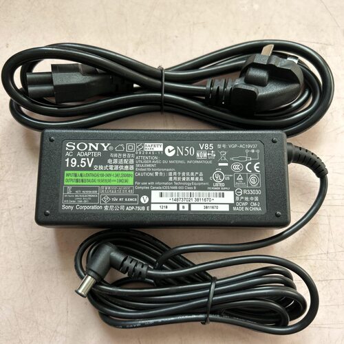全新原装索尼SONY笔记本电脑电源适配器19.5V 3.9A充电器