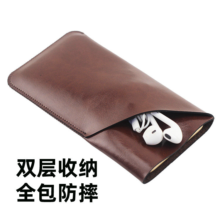 适用iphone苹果14promax手机壳14plus保护皮套直插套全包防摔双层15promax皮质15商务个性简约手拿皮包