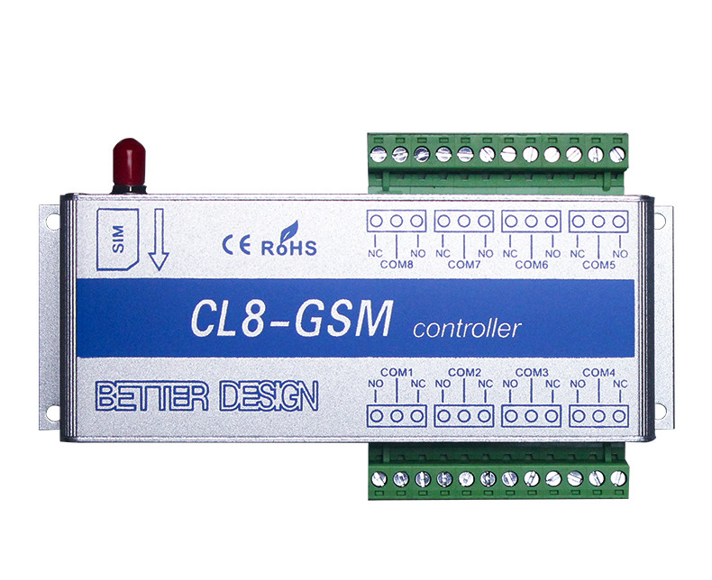 CL8-GSM-TH 手机远程遥控开关 继电器智能开关 电话短信遥控开关