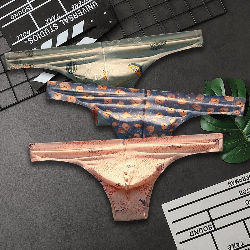 2022新款男士三角内裤潮款