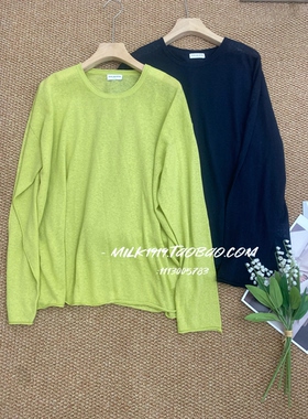 怒推超舒服欧洲站小众设计春夏新Dries van noten 圆领慵懒风T恤