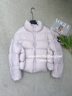 怒推2025冬季新款设计师款小众AVN甜酷立领鹅绒排骨羽绒服外套女