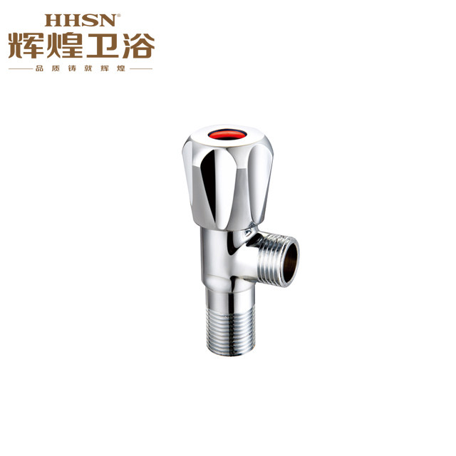 辉煌角阀铜主体热水器马桶配件家用浴室龙头开关冷分水器2件包邮