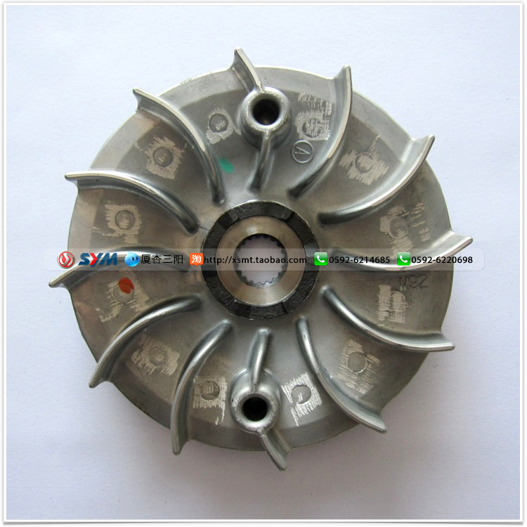 SYM 厦杏 三阳机车 电喷 小钢侠 CROX150 前驱动盘铝风叶 传动盘